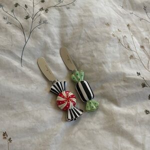 Mackenzie childs Candy-Themed Spreaders will come bubble wrapped never used